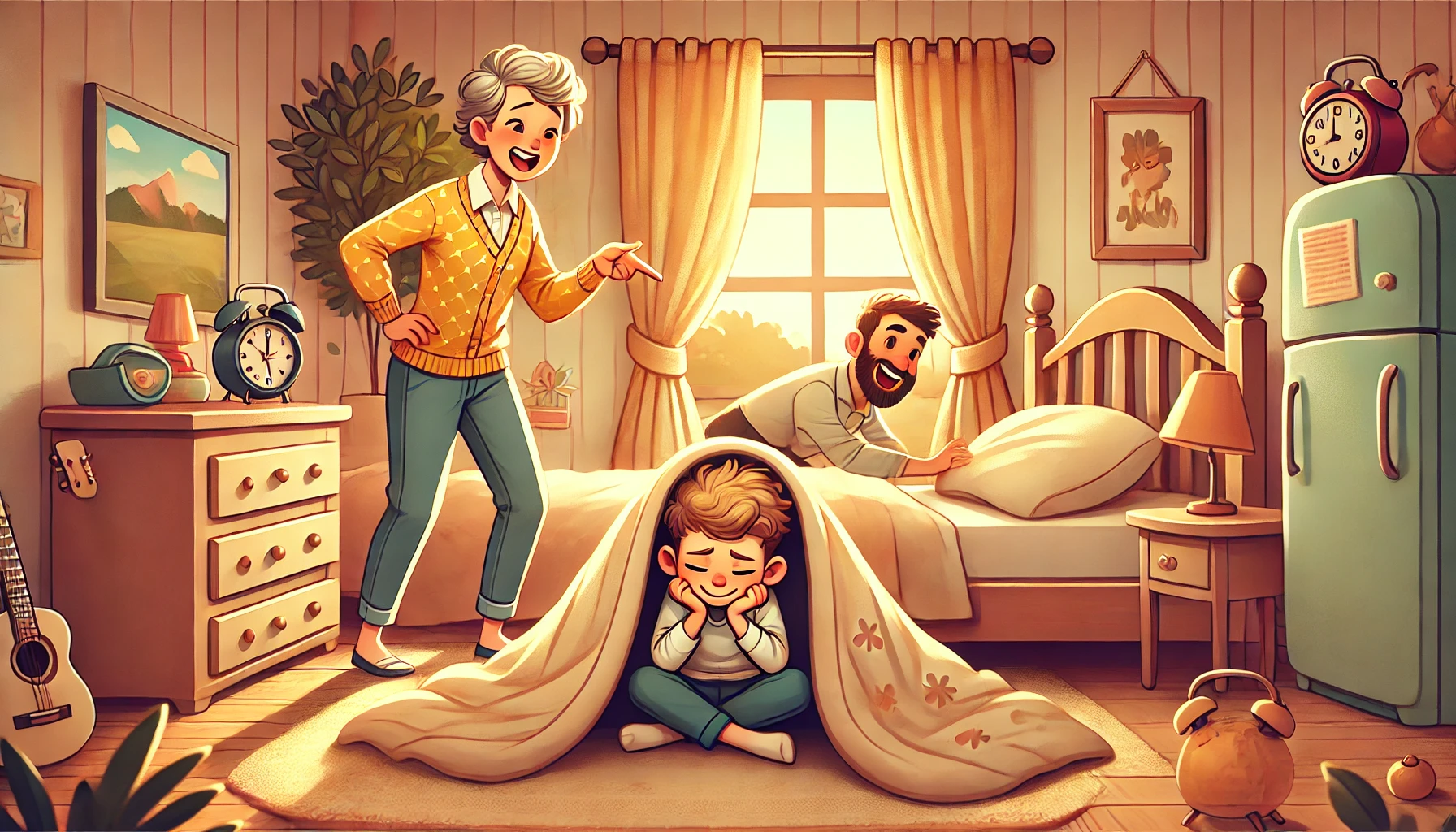 Ab ins Bett