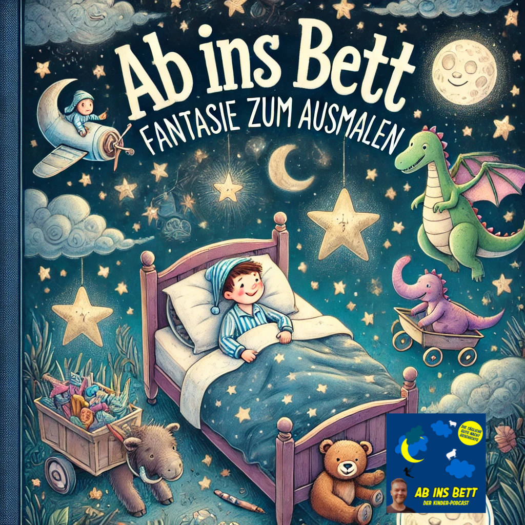 Gute Nacht mit Farbe – Das kostenlose „Ab ins Bett“-Malbuch macht Schluss mit Abenddrama