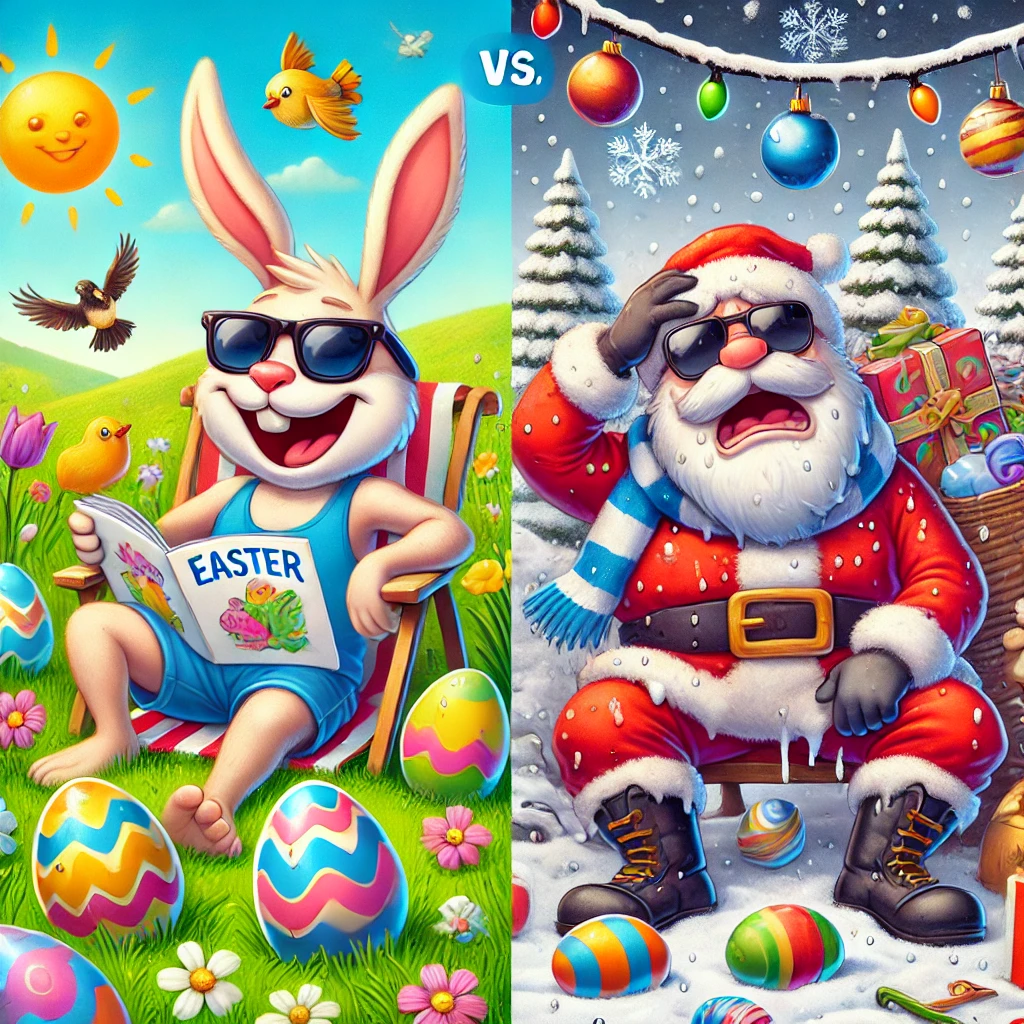 Ist Ostern das bessere Weihnachten? Eine unpopuläre Meinung mit Schokohasen